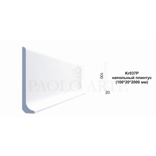Kr037P напольный плинтус (100*20*2000 мм)/26