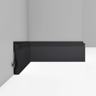 D005-112G/26 плинтус напольный ДМ(79*13*2400 мм)