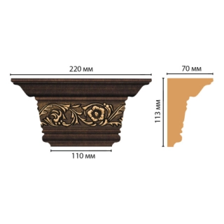 D203-56 Капитель(220*113*70 мм)