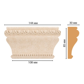 УПАК D202-18D Капитель(144*85*30 мм)