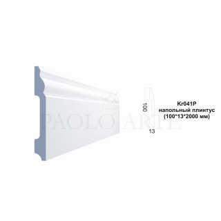 Kr041P напольный плинтус (100*13*2000 мм)/21