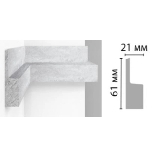 D305-1634/18 молдинг ДМ(61*21*2900 мм)