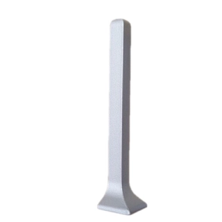 Угол внешний нерж, BXG-80мм Серебро браш