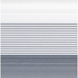 Микроплинтус 16-20мм 2,4м анод. серебро матовый