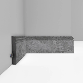 D005-1629/26 плинтус напольный ДМ(79*13*2400 мм)