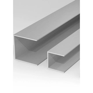 Швеллер 10*10*10 3,0 анод.черный матовый