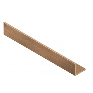 PVL73-03 Угол латунь брашированная 15х15мм 2.7м