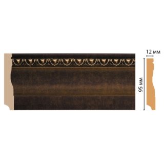 *153-56 ШК/18 Плинтус напол. DECOMASTER (95*12*2400 мм)