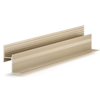 Теневая рейка LACONISTIQ Multilevel CLASSIC NEW (разноуровневая) Св. золото анодированное (46.5*28.7*3000мм.) под подсветку