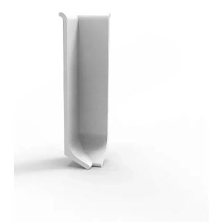 Угол внутренний для плинтуса 80 белый