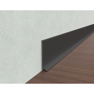 Плинтус 100 3 000 - 6063 Т6 RAL 7024 Графитовый серый Мат