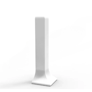 Угол наружный для плинтуса 40 белый