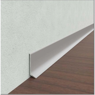 Плинтус 60 3 000 - 6063 Т6 серебро матовый