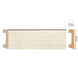 D234-1070/15 Плинтус ДМ(58*16*2400 мм)